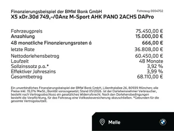 BMW X5 xDr.30d 749 - 0Anz M-Sport AHK PANO 2ACHS HUD