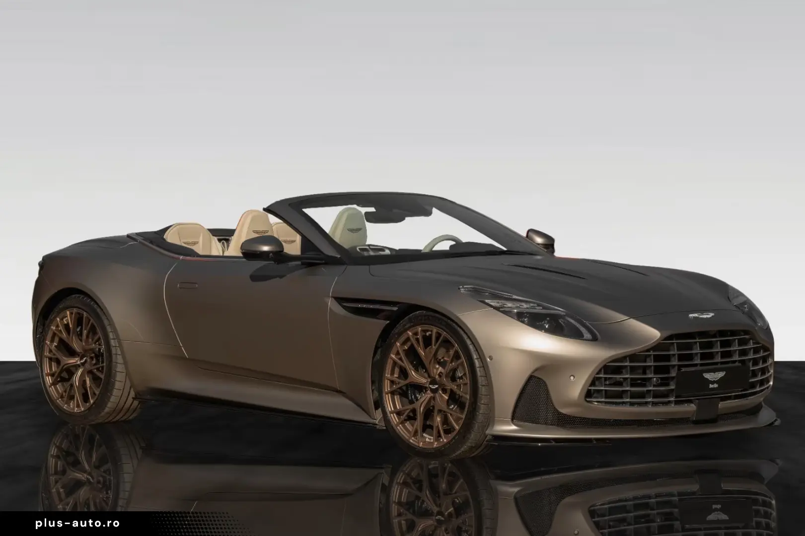Aston Martin DB12 Volante   Black Pack   Bronze Rims