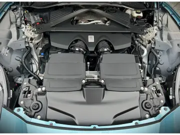 Aston Martin DB12 Volante Carribean Blue Pearl Carbon