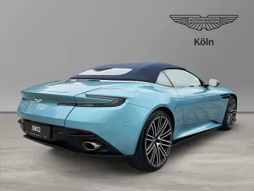 Aston Martin DB12 Volante Carribean Blue Pearl Carbon