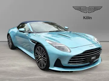 Aston Martin DB12 Volante Carribean Blue Pearl Carbon