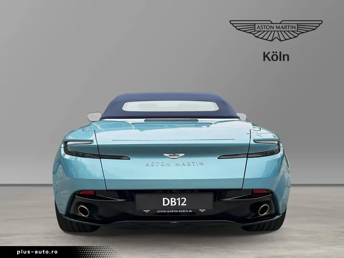 Aston Martin DB12 Volante Carribean Blue Pearl Carbon