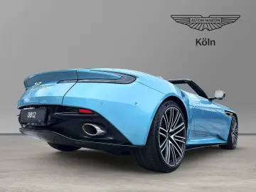 Aston Martin DB12 Volante Carribean Blue Pearl Carbon