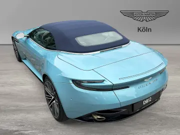 Aston Martin DB12 Volante Carribean Blue Pearl Carbon