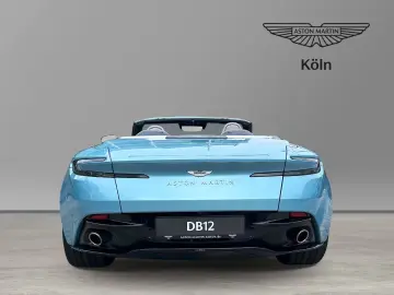 Aston Martin DB12 Volante Carribean Blue Pearl Carbon