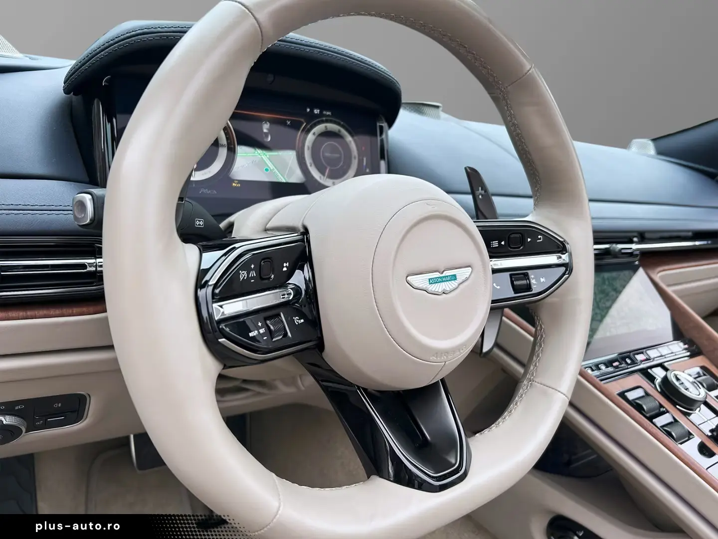 Aston Martin DB12 Volante Carribean Blue Pearl Carbon