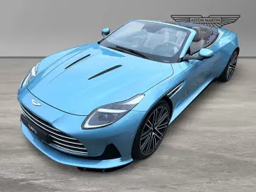Aston Martin DB12 Volante Carribean Blue Pearl Carbon