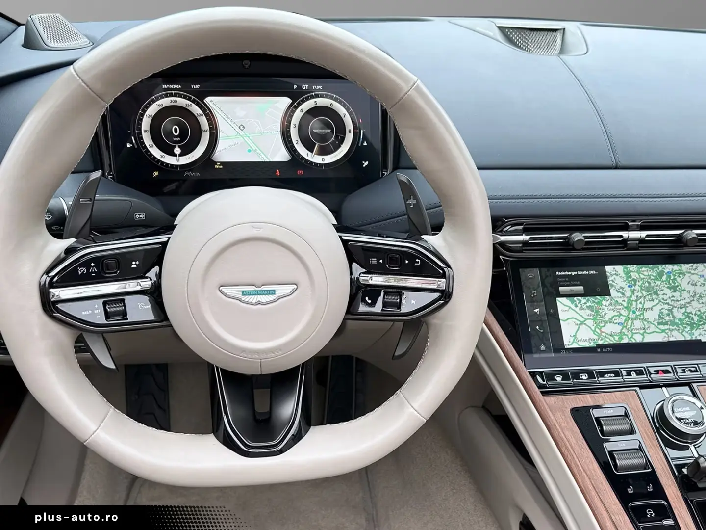 Aston Martin DB12 Volante Carribean Blue Pearl Carbon