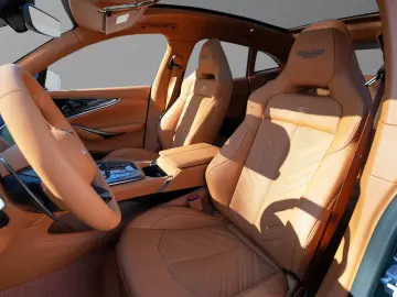 Aston Martin DBX S Iridescent Emerald   Oxford Tan
