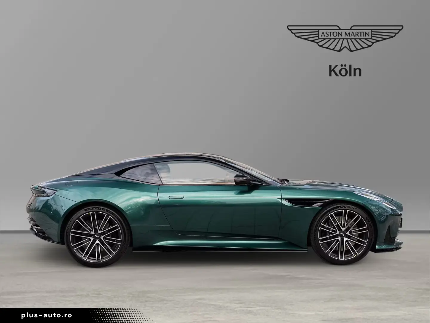 Aston Martin DB12 Malachite Green Oxford Tan