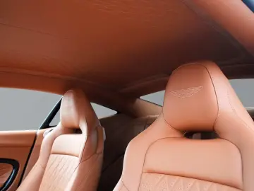 Aston Martin DB12 Malachite Green Oxford Tan