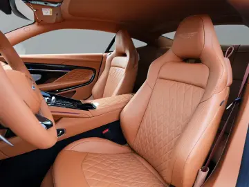 Aston Martin DB12 Malachite Green Oxford Tan