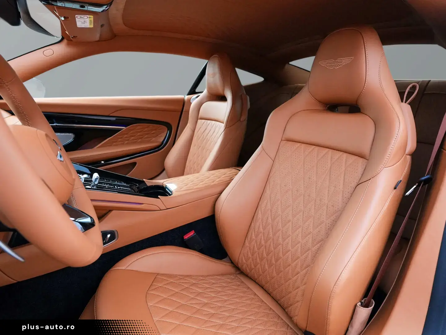 Aston Martin DB12 Malachite Green Oxford Tan