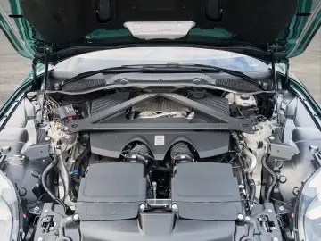 Aston Martin DB12 Malachite Green Oxford Tan