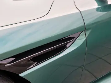 Aston Martin DB12 Malachite Green Oxford Tan