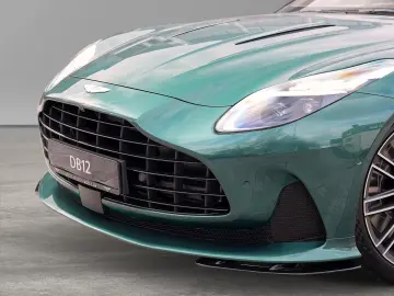 Aston Martin DB12 Malachite Green Oxford Tan