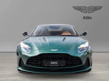 Aston Martin DB12 Malachite Green Oxford Tan