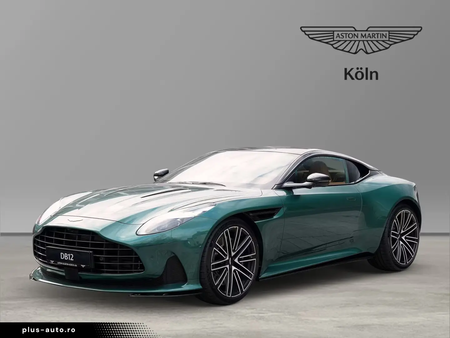 Aston Martin DB12 Malachite Green Oxford Tan