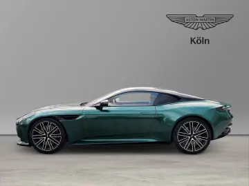 Aston Martin DB12 Malachite Green Oxford Tan