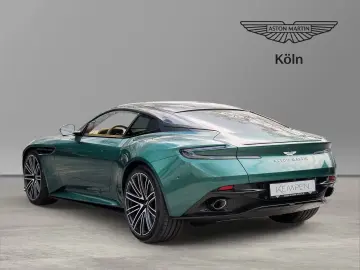 Aston Martin DB12 Malachite Green Oxford Tan