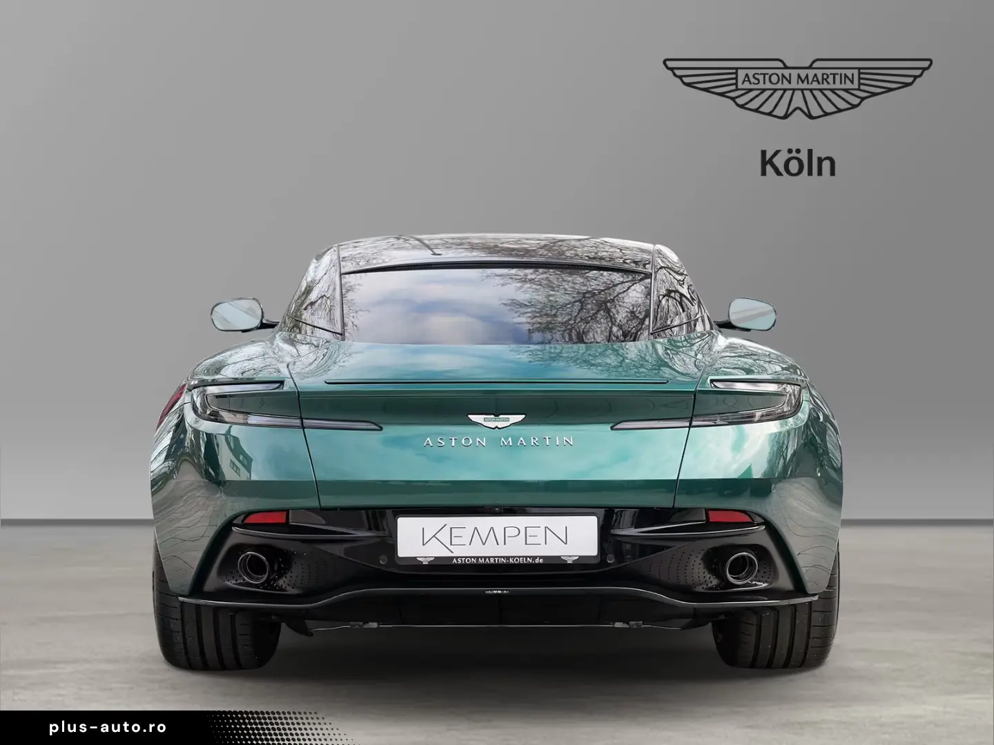 Aston Martin DB12 Malachite Green Oxford Tan