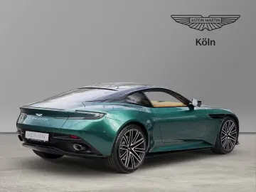 Aston Martin DB12 Malachite Green Oxford Tan