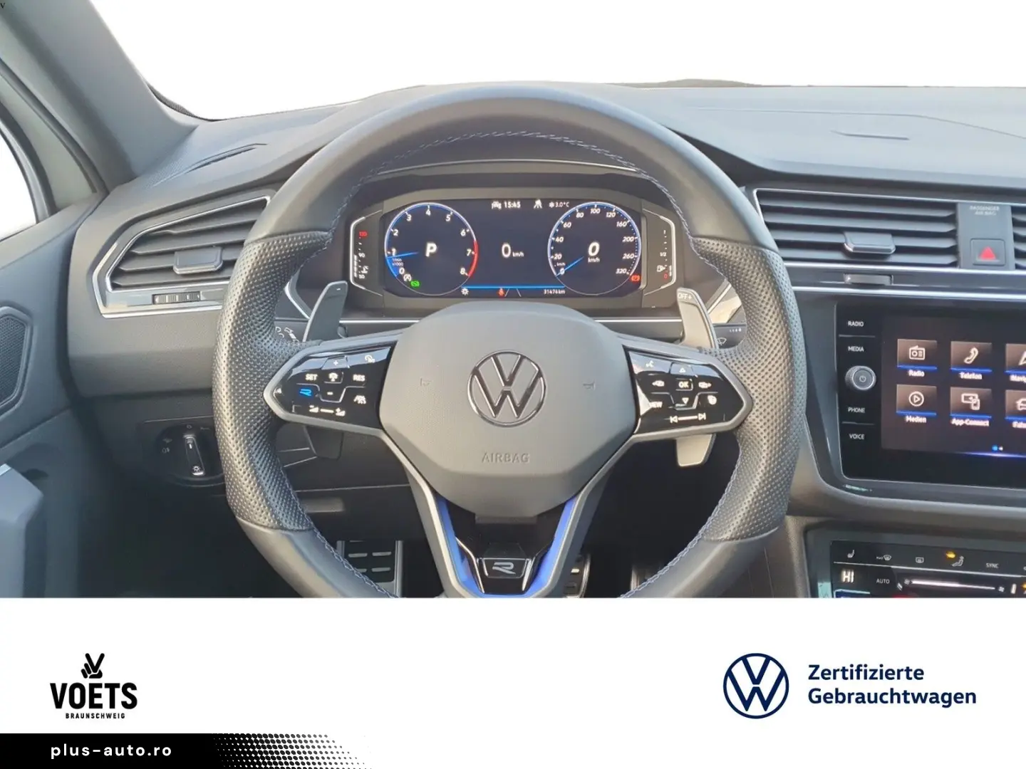 VW Tiguan R 2.0 TSI 4Motion DSG RearView MATRIX-LED