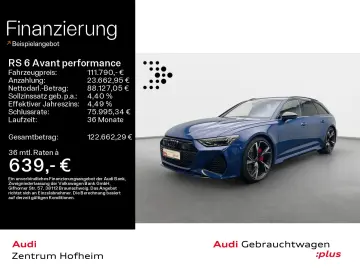 AUDI RS 6 Avant performance 280 km h B&O Standh Laser