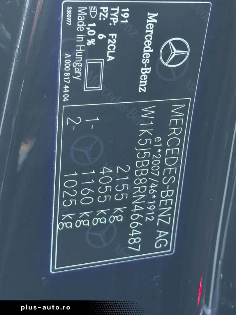 MERCEDES-BENZ CLA35 AMG 4MATIC DCT 48V KEYLESS KAm FACELIFT