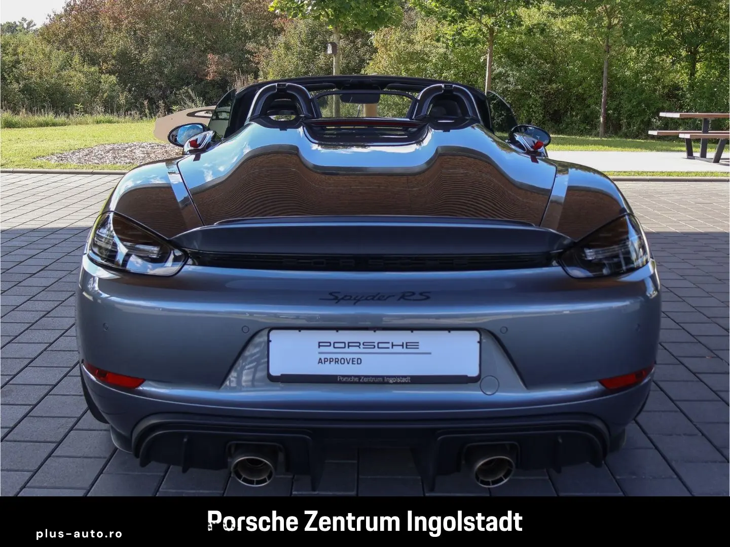 PORSCHE 718 Spyder Boxster RS Weissach-Paket Liftsystem