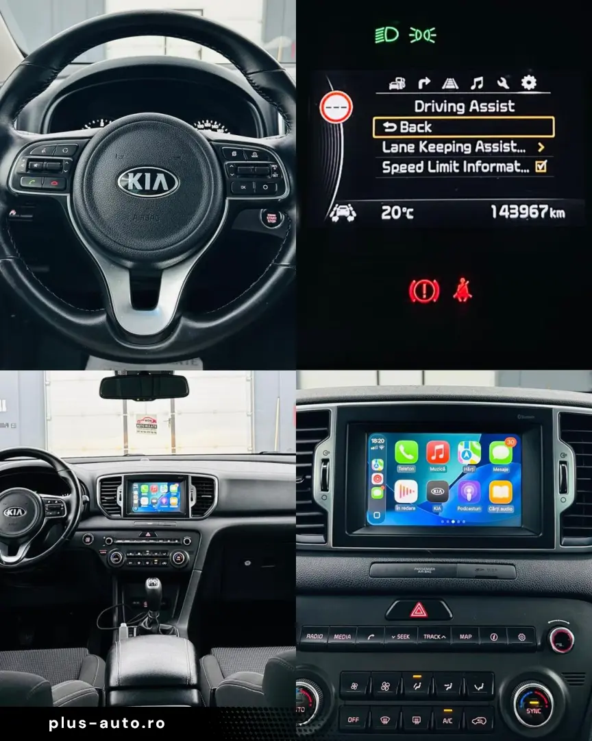KIA SPORTAGE 2018 1.7D E6 Garantie 12 Luni Rate Avans 0 Doar