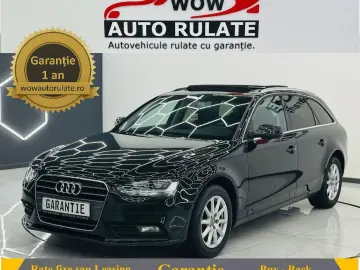 AUDI A4 2014 2.0D E5 Garantie 12 Luni Rate Avans 0 Doar cu B
