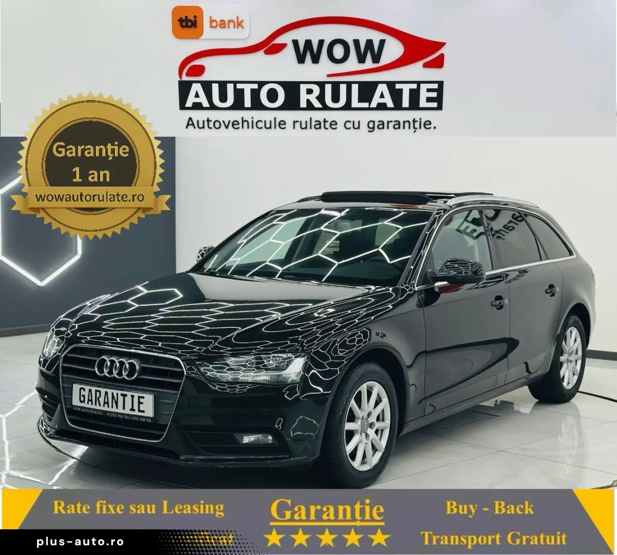 AUDI A4 2014 2.0D E5 Garantie 12 Luni Rate Avans 0 Doar cu B