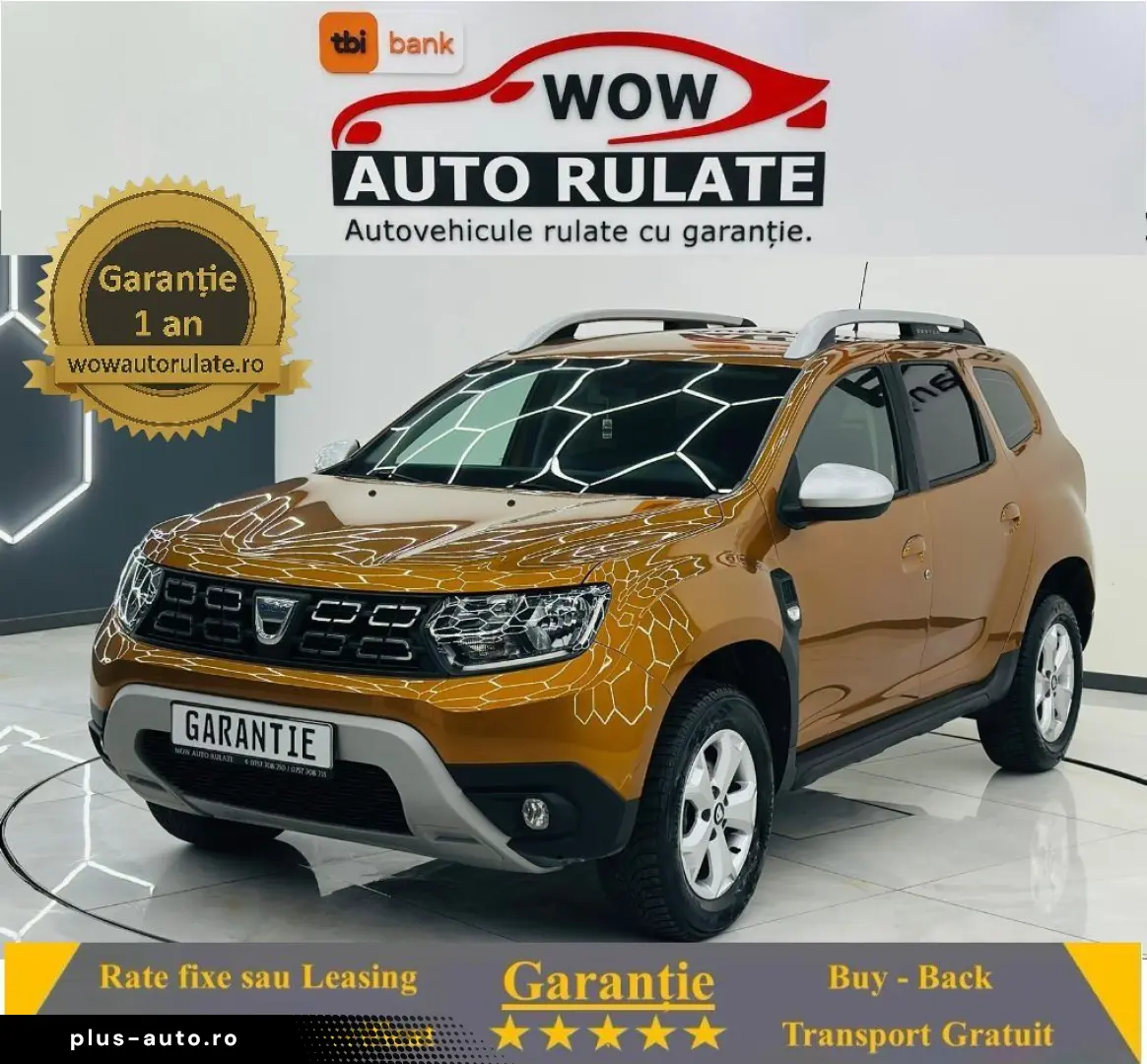 DACIA DUSTER 2019 1.5D E6 Garantie 12 Luni Rate Avans 0 Doar