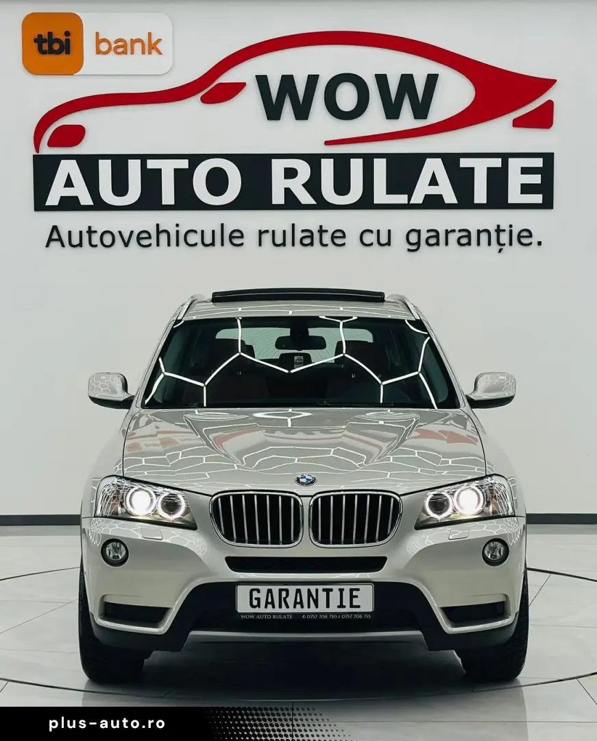 BMW X3 2012 2.0D E5 4x4 Garantie 12 Luni Rate Avans 0 Doar C