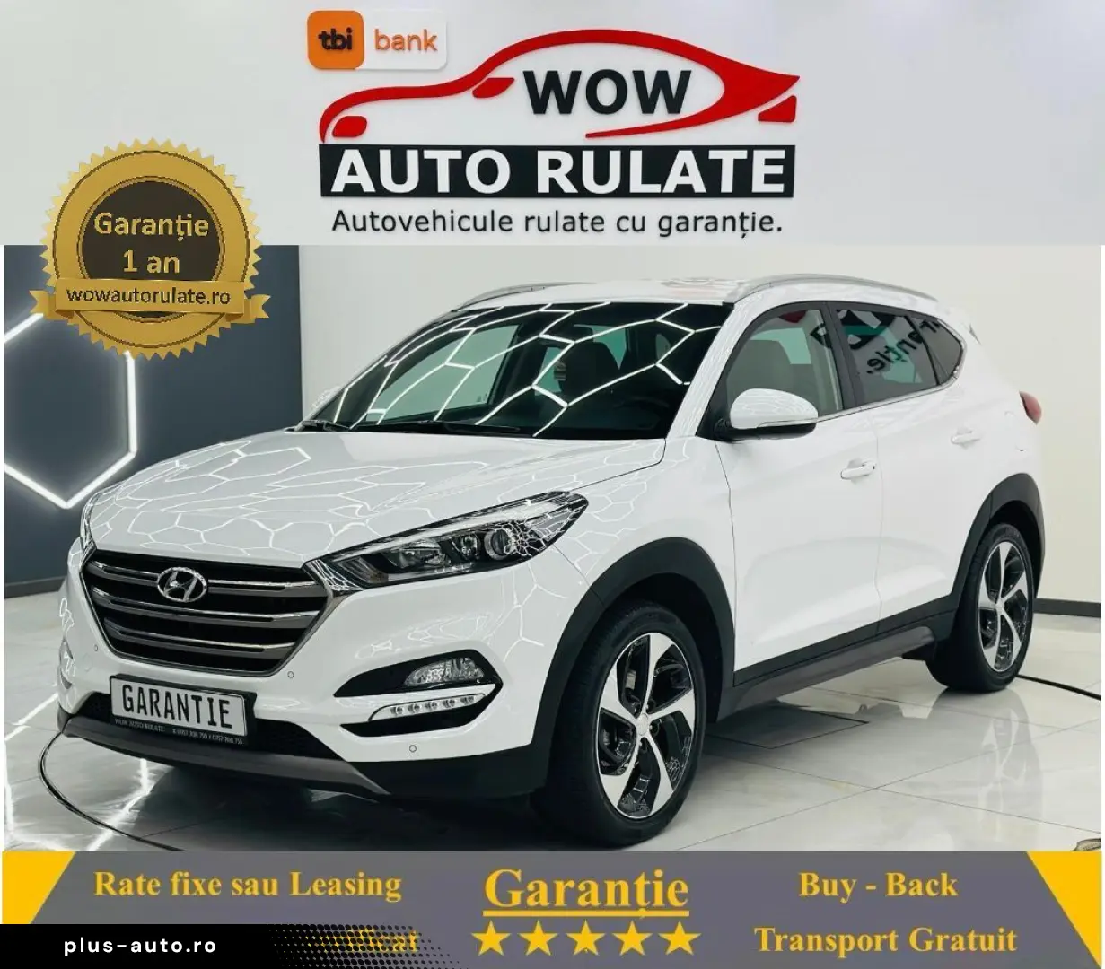HYUNDAI TUCSON 2016 1.7D E6 Garantie 12  Luni Rate Avans 0 D