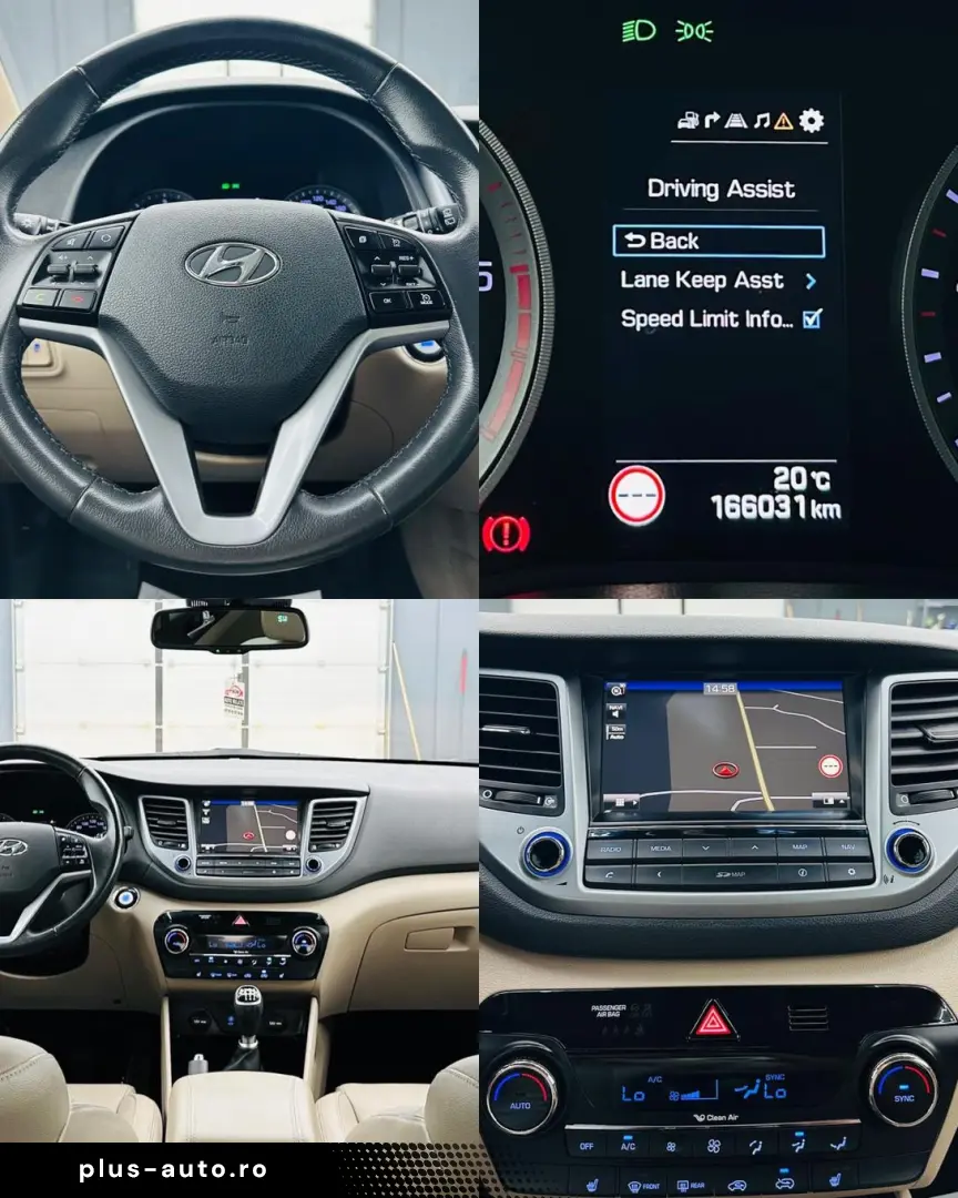 HYUNDAI TUCSON 2016 1.7D E6 Garantie 12  Luni Rate Avans 0 D