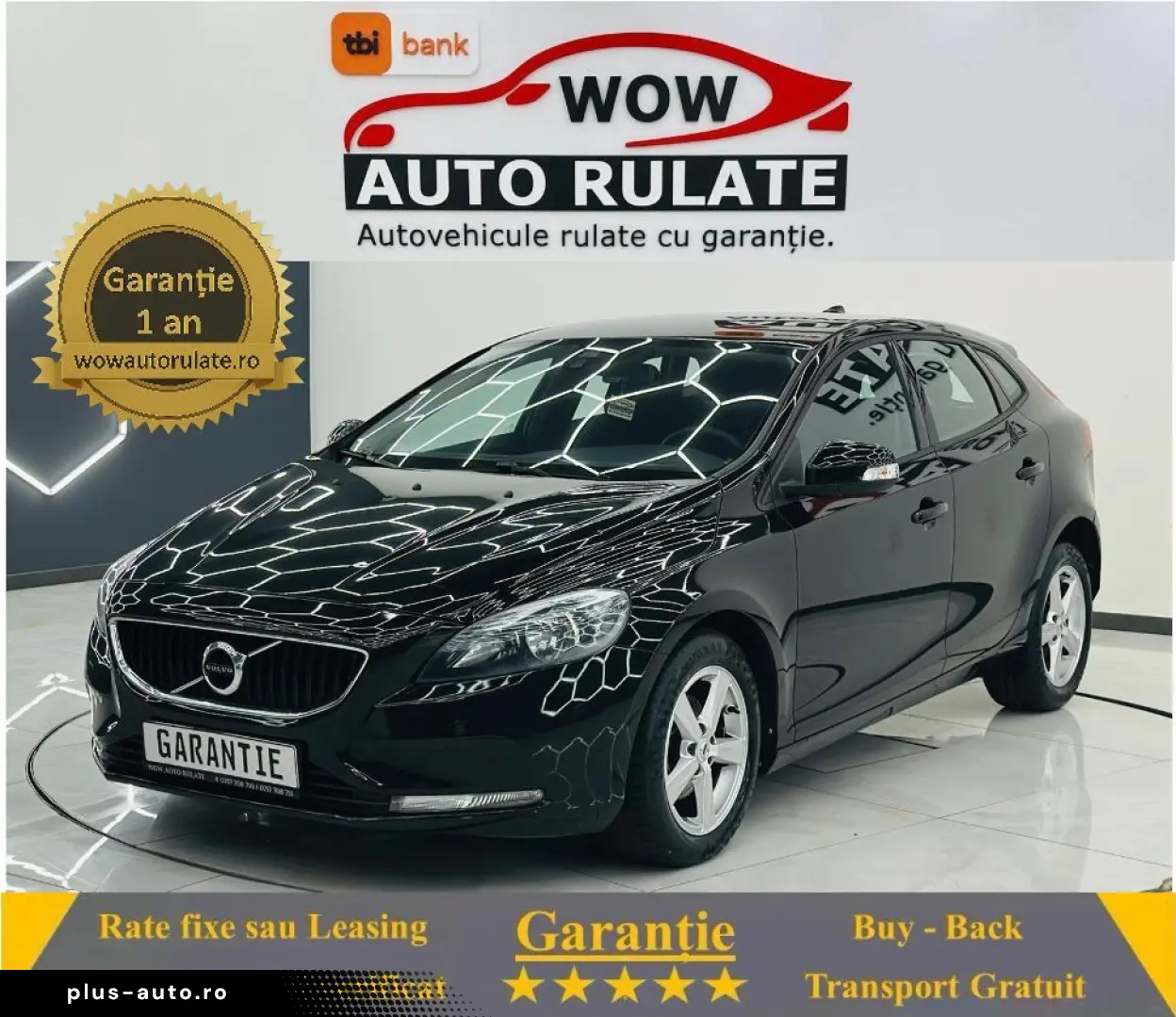 VOLVO V40 2017 2.0D E6 Garantie 12 Luni Rate Avans 0 Doar Cu