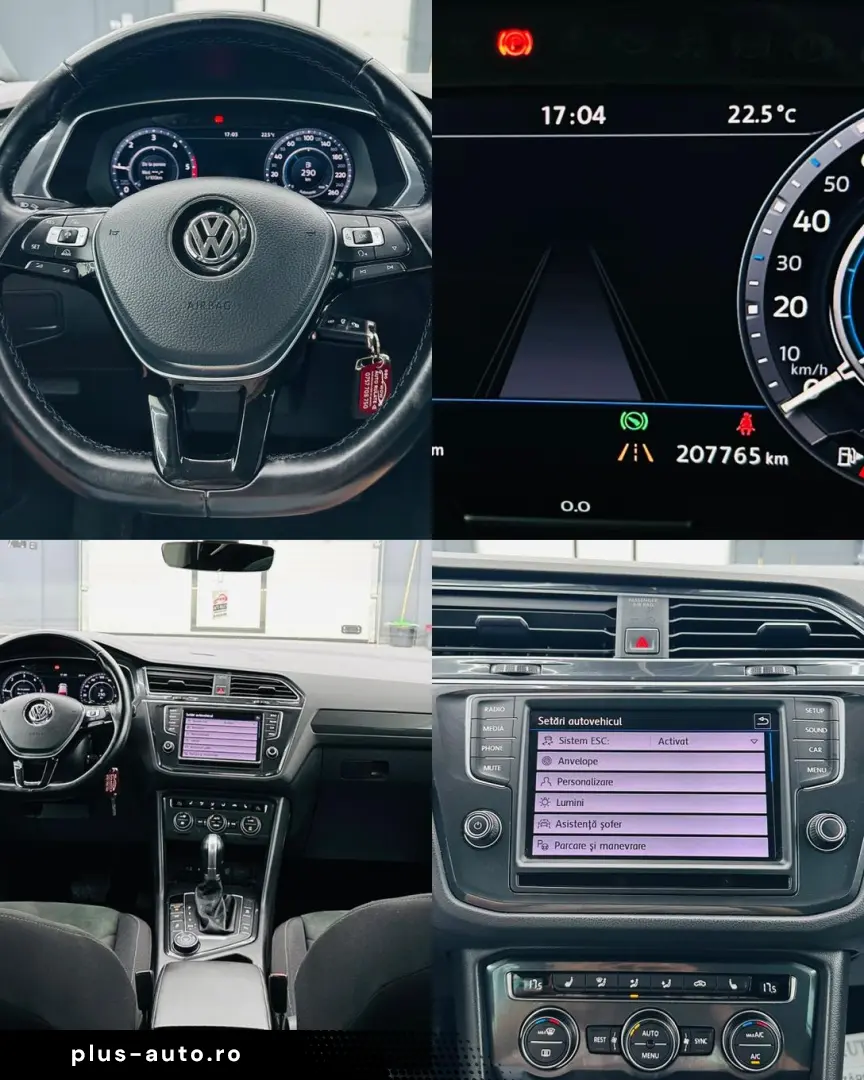 VOLKSWAGEN TIGUAN 2017 2.0D E6 4x4 Garantie 12 Luni Rate Ava