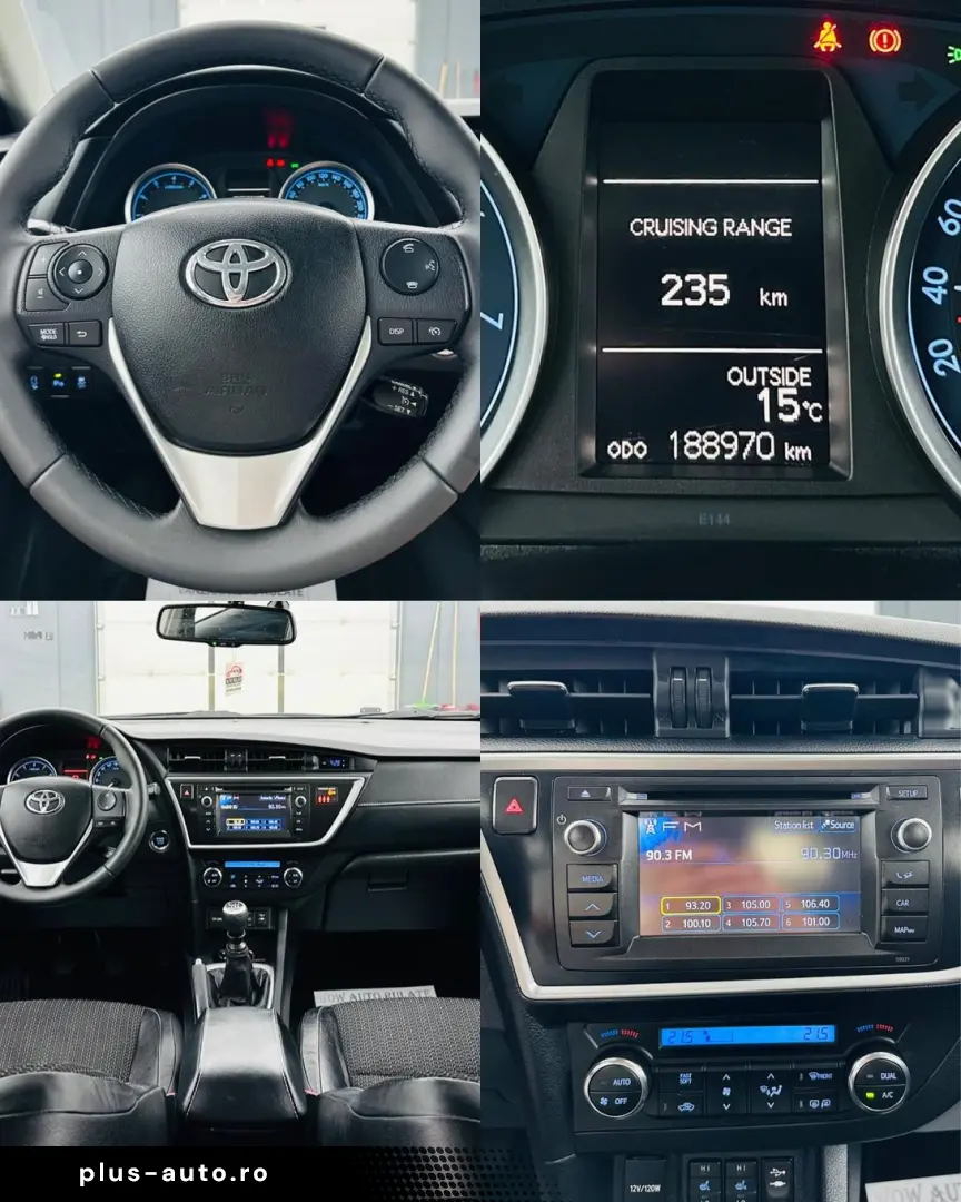 TOYOTA AURIS 2013 1.6i E5 Garantie 12 Luni Rate Avans 0 Doar