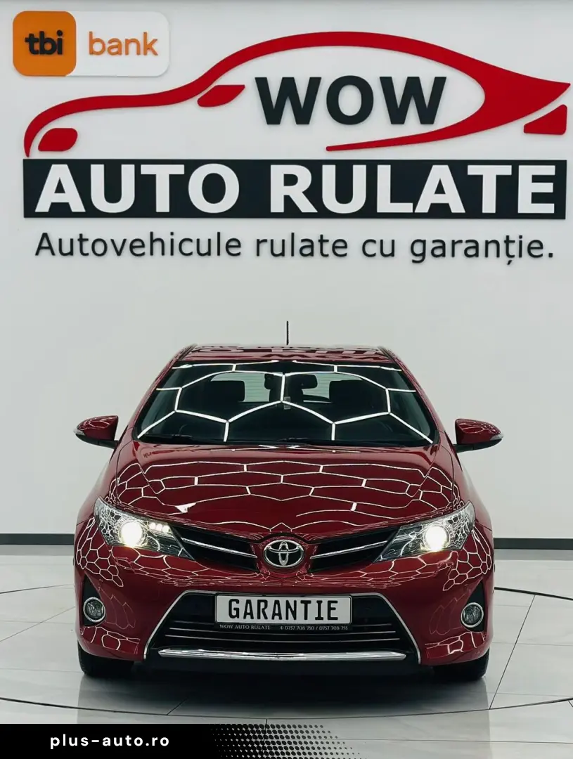 TOYOTA AURIS 2013 1.6i E5 Garantie 12 Luni Rate Avans 0 Doar
