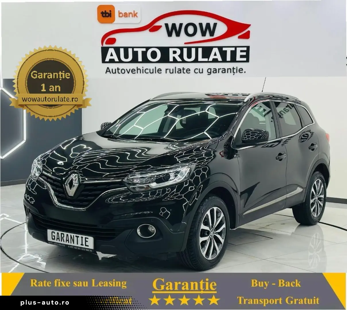 RENAULT KADJAR 2016 1.5D E6 Garantie 12 Luni Rate Avans 0 Do