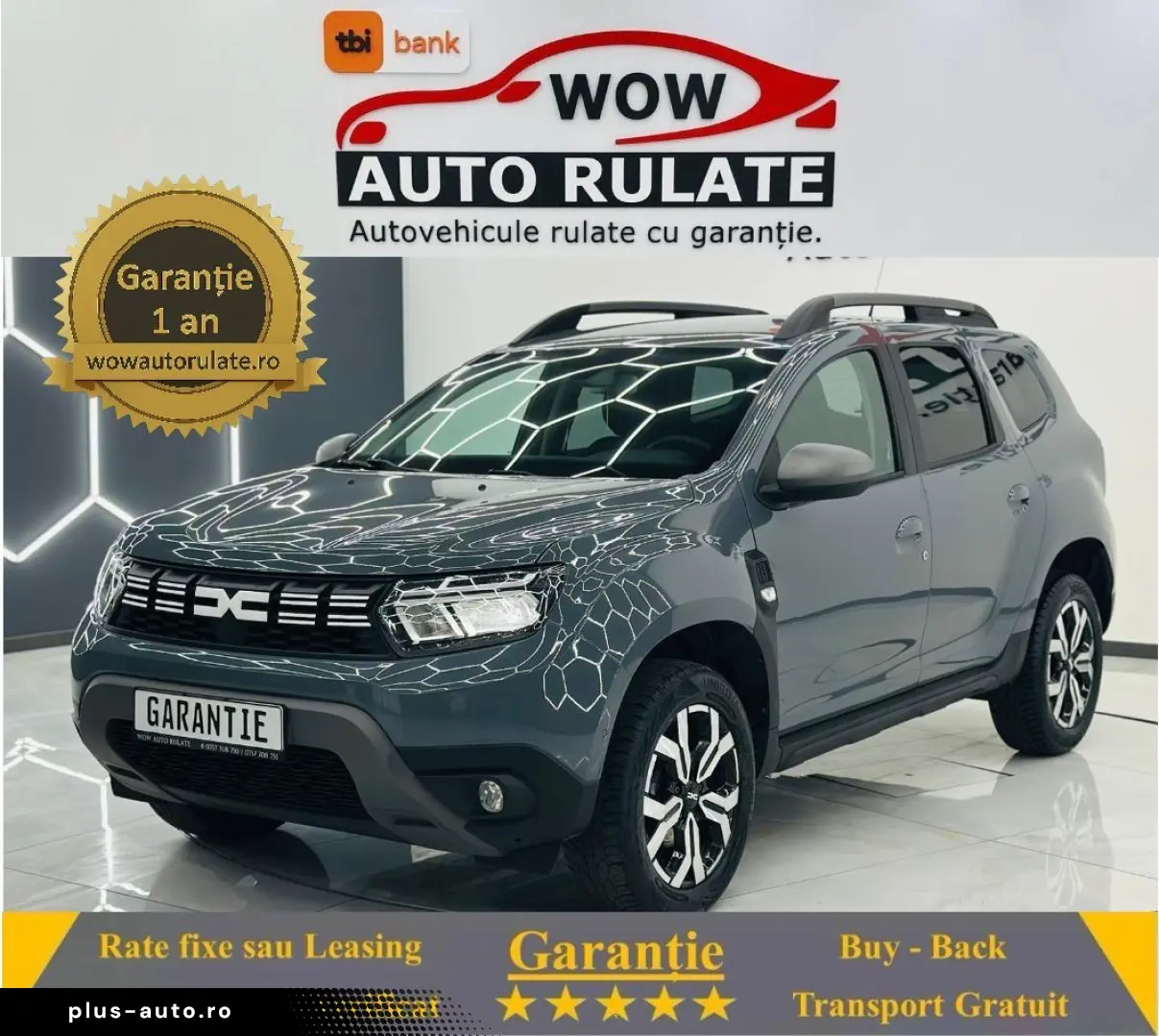 DACIA DUSTER 2023 1.3i E6 Garantie 12  Luni Rate Avans 0 Doa
