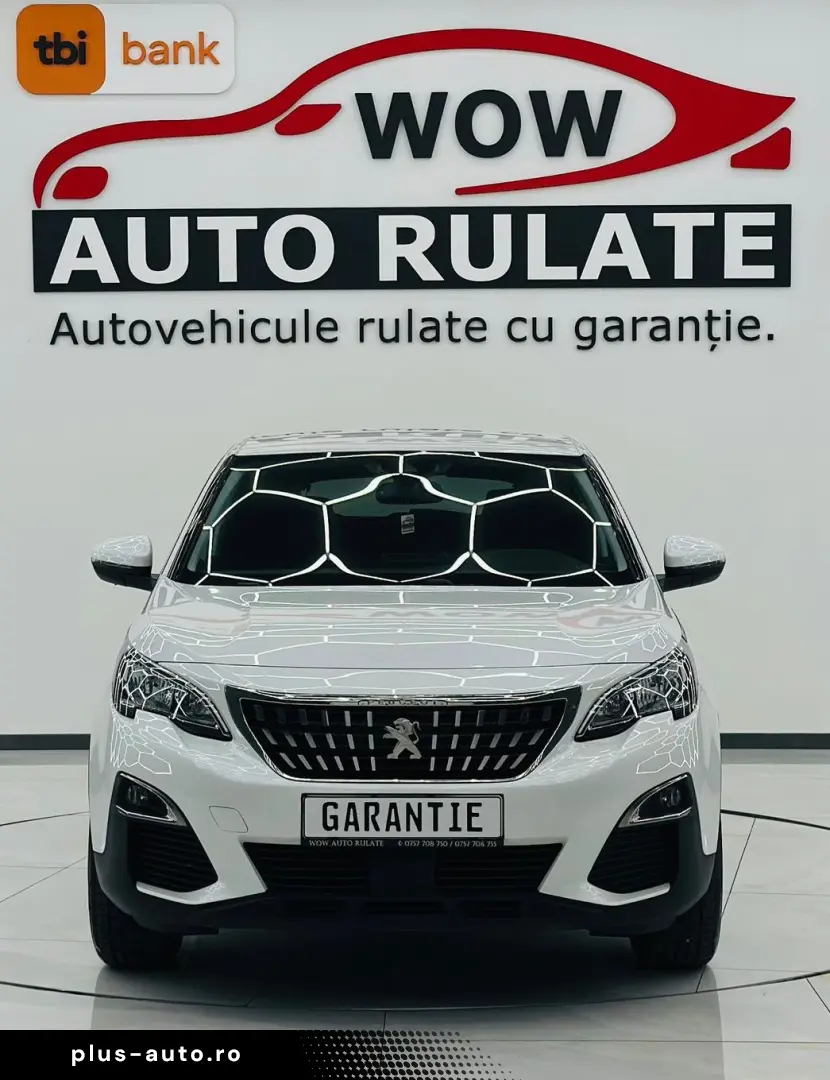 PEUGEOT 3008 2018 1.2i E6 Garantie 12 Luni Rate Avans 0 Doar