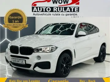 BMW X6 2017 3.0D E6 Garantie 12 Luni Rate Avans 0 Doar Cu Bu