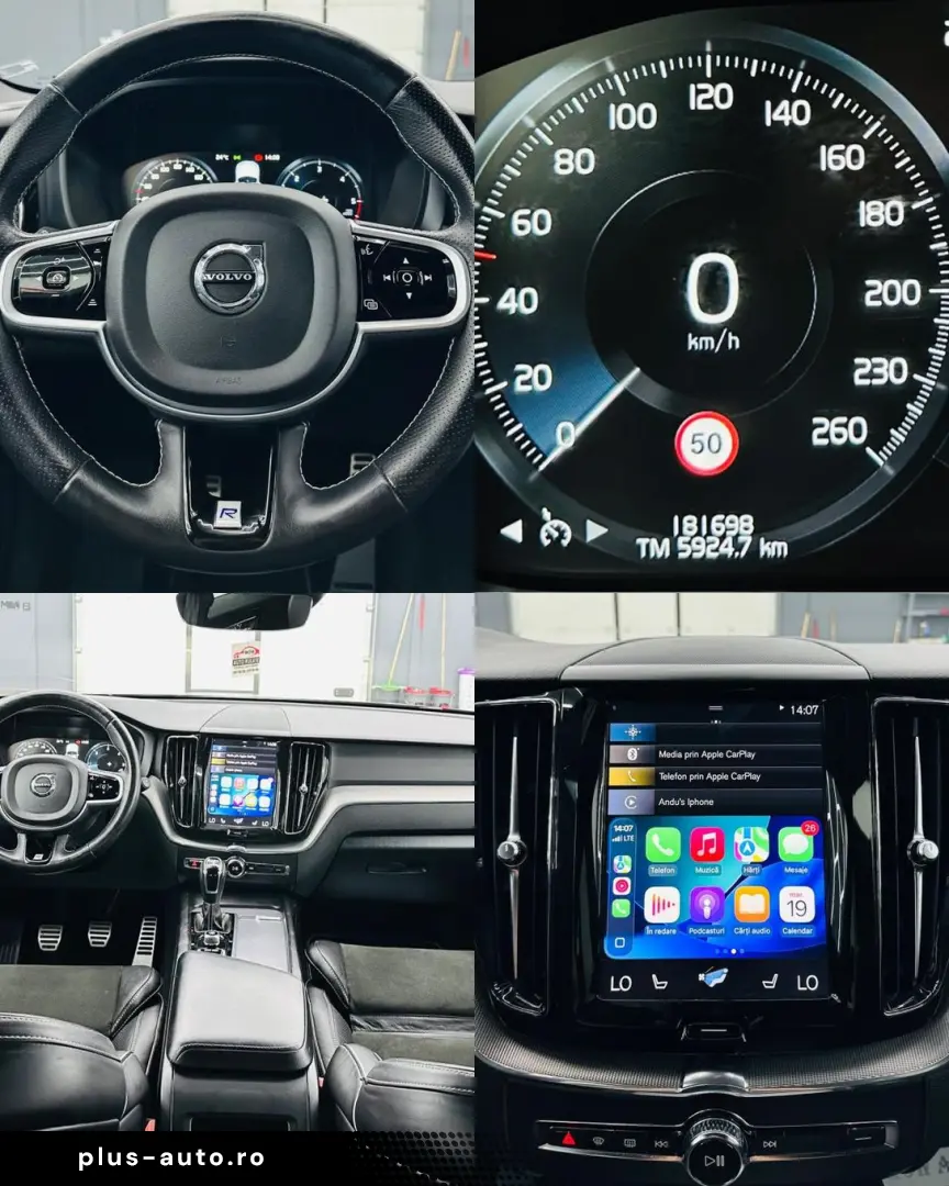 VOLVO Xc-60 2019 2.0D E6 R-Design Garantie 12 Luni Rate Avan