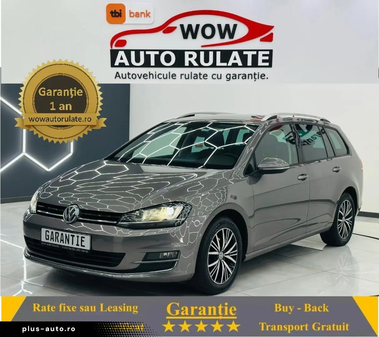 VOLKSWAGEN GOLF 2017 2.0D E6 Garantie 12  Luni Rate Avans 0