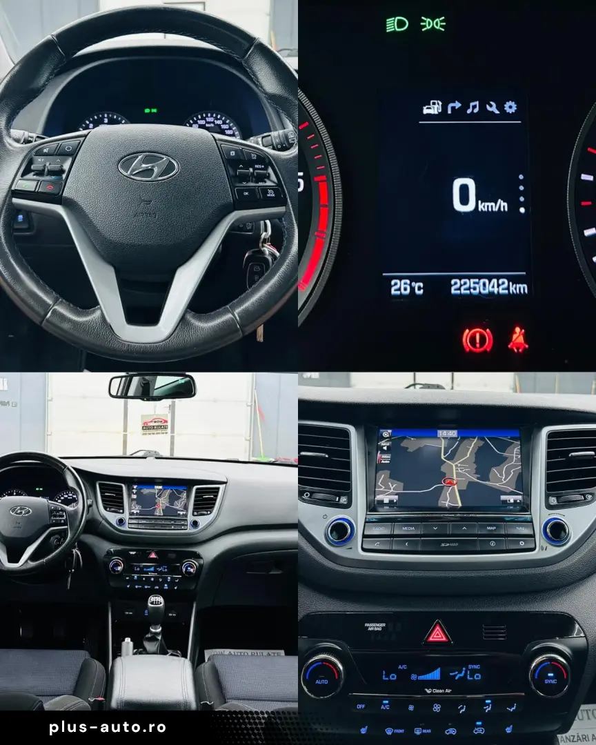 HYUNDAI TUCSON 2016 1.7D E6 Garantie 12 Luni Rate Avans 0 Do