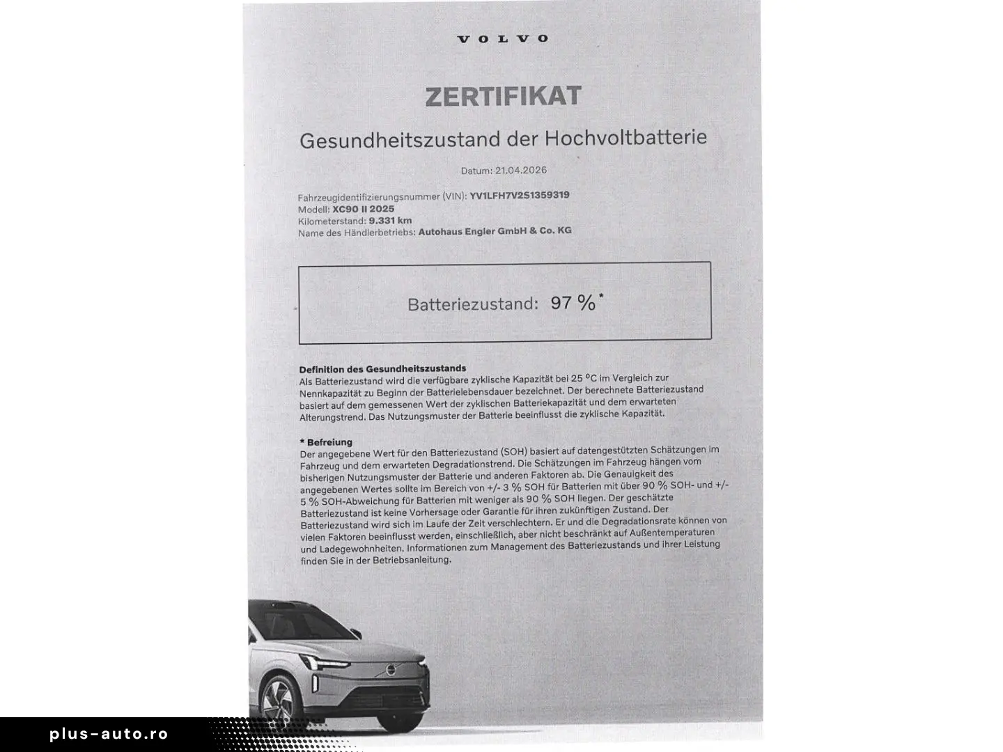 VOLVO XC90 T8 Plus Dark AWD 7-Sitzer 360  Cam Stdhzg.