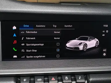 PORSCHE 992 (911) Carrera Cabrio  Liftsystem  Sportabgas